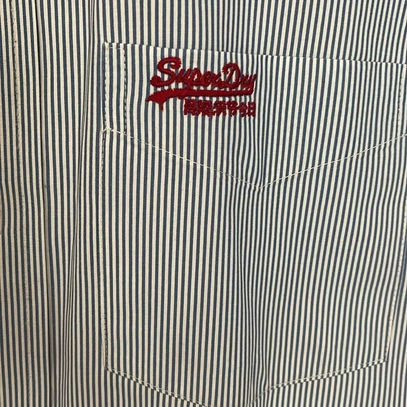 Blue, Oxford, striped shirt - Picture 2 of 8